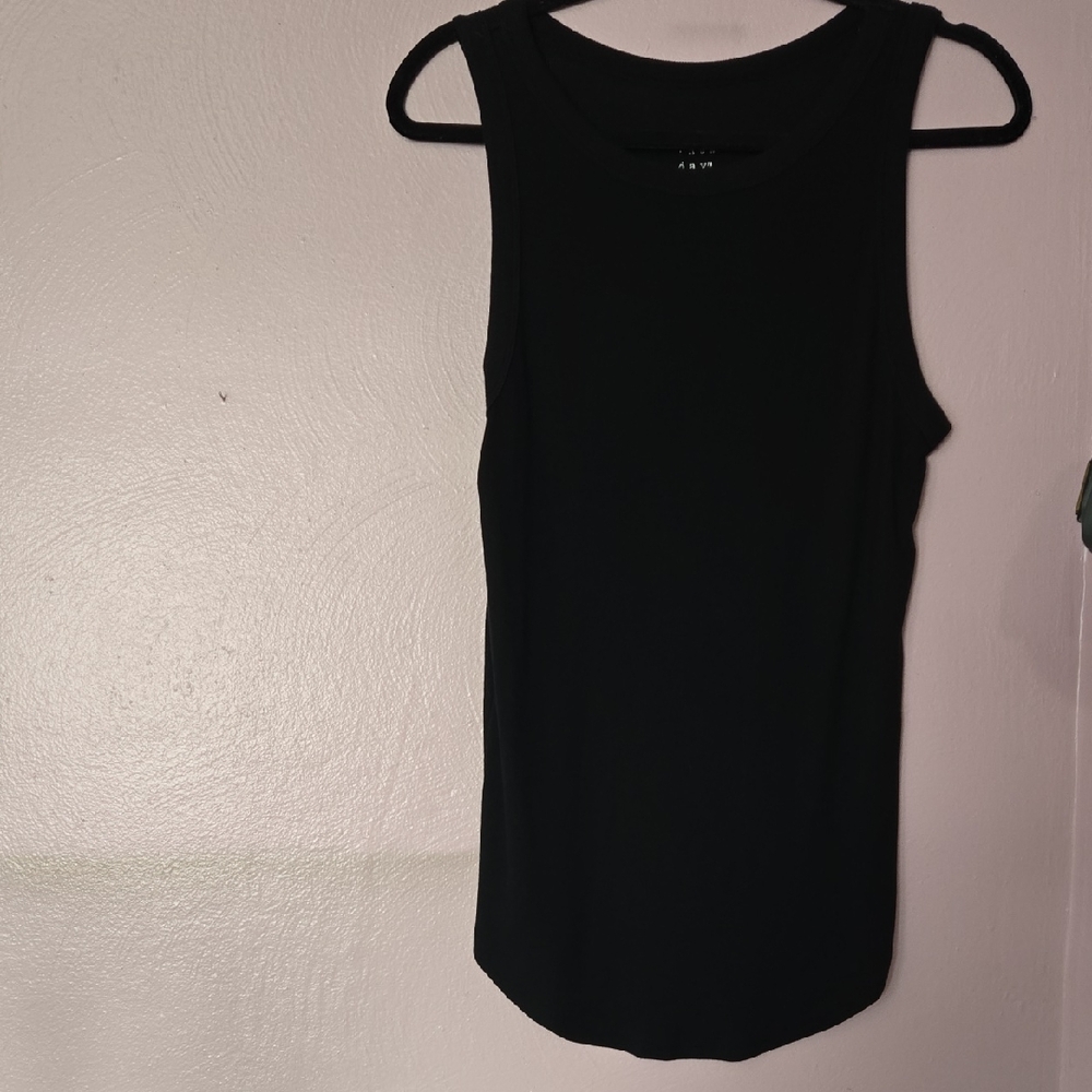 a new day Classic Black Tank Top
